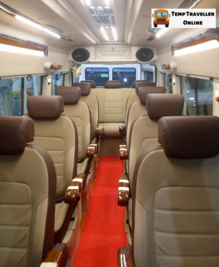 20 seater tempo traveller on rent near me